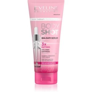 eveline cosmetics, body therapy professional, peptide, collagen, ceramide, rigenerazione, mattina, balsamo, 200 ml