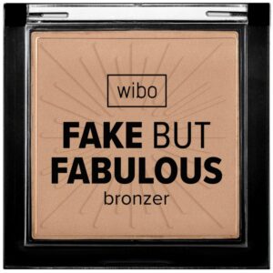 wibo, fake but fabulous, opaco, cipria compatta abbronzante, 02, castagna, 9 g
