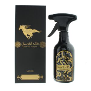lattafa, qaed al fursan, spray per ambienti, 450 ml