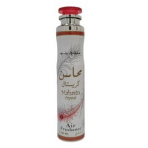 lattafa, mahasin crystal, floreale, deodorante per ambienti, 300 ml
