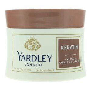 yardley, keratin, trattamento con crema per capelli, nutriente, 150 g