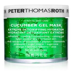 peter thomas roth, cucumber de tox, calmante, maschera in gel, viso, 150 ml