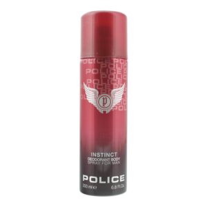 police, instinct, spray profumato, per uomini, 200 ml