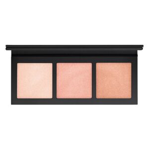 mac, hyper real glow, palette di blush e illuminanti, flash + awe, 13.5 g