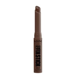 nyx, pro fix stick correcting, vegano, correggi, nascondi, illumina, matita correttore, 17, noce scuro, 1.6 g