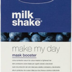 impostare, milk shake, make my day, mirtillo, siero per capelli, per la protezione del colore, 6 pz, 3 ml