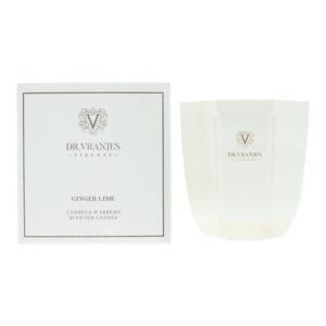 dr. vranjes firenze, ginger lime, candela profumata, 200 g