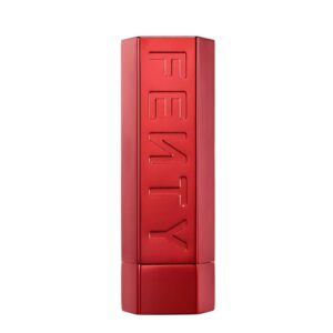 fenty beauty, icon the case, astuccio in metallo per rossetto, red edition