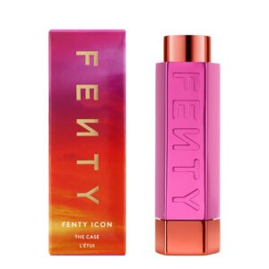 fenty beauty, icon the case, astuccio in metallo per rossetto