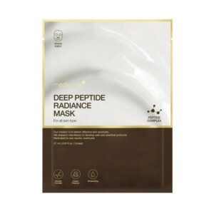 medicube, deep peptide mask, aumenta l'elasticità, maschera per il viso, per il viso, 27 ml