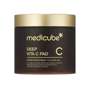 medicube, deep vita c glutathione brightening mask, illuminazione, dischetti detergenti, 70 pz
