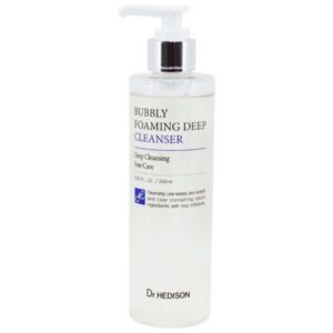 dr. hedison, bubbly, pulizia profonda, schiuma detergente, 250 ml