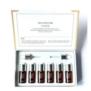 impostare, dr. hedison, vita bright, illuminazione, siero trattamento in fiale, iperpigmentazione, per il viso, unisex, 6 pz, 60 ml