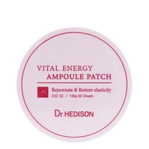 dr. hedison, vital energy, ringiovanire, benda per occhio, 60 pz, 1.4 g
