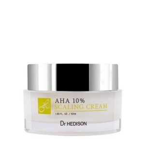 dr. hedison, aha, aha 10%, sbucciatura, crema esfoliante, 50 ml