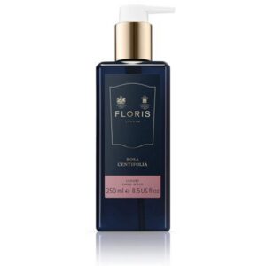 floris of london, rosa centifolia luxury, pulizia delicata, sapone liquido, mani, 250 ml