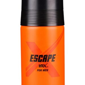 hrx, escape, spray deodorante, per uomini, 250 ml