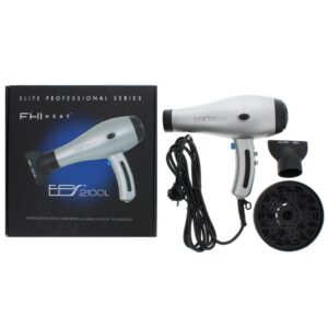 fhi heat, elite professional series, asciugacapelli elettrico, argento