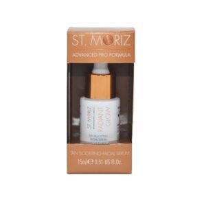 st. moriz, advanced miracle glow face tan serum, abbronzatura graduale, lozione di trattamento locale, adatto a tutti i tipi di pelle, per il viso, 15 ml