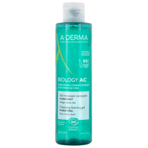 a derma, biology ac, pulizia, acqua micellare, sensibile, 200 ml