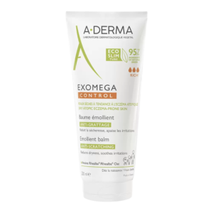 a derma, exomega control, emolliente, balsamo, per il viso, 40 ml