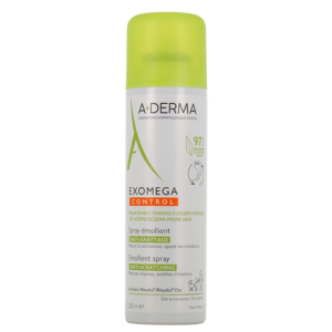 a derma, exomega control, emolliente, spray, per viso e corpo, 200 ml