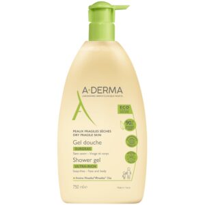 a derma, ultra rich, gel doccia, corpo, tutti i tipi di pelle, 750 ml