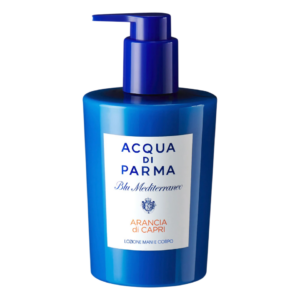 acqua di parma, blu mediterraneo arancia di capri, idratante, quotidiano, latte per il corpo, 300 ml