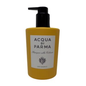 acqua di parma, colonia, shampoo per capelli, rifornimento, 300 ml