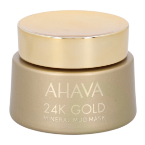 ahava, 24k gold mineral, idratante, maschera di fango, per il viso, 50 ml