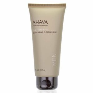 ahava, time to energize, senza parabeni, esfoliazione, gel detergente, per il viso, 100 ml