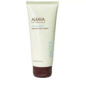 ahava, dead sea water, rivitalizza, quotidiano, crema per i piedi, 100 ml