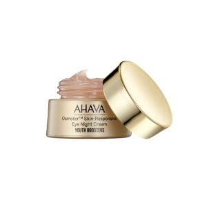 ahava, osmoter skin responsive, contro le occhiaie, notturno, crema per gli occhi, 15 ml