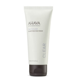 ahava, time to clear, purificazione, maschera di fango, per il viso, 100 ml