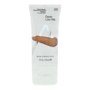 almay, smart shade, tone matching, fondotinta liquido, 500, deep like me, 20 spf, 30 ml