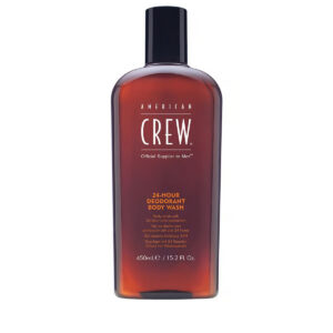 american crew, 24 hour deodorant, pulizia, detergente per il corpo, 450 ml