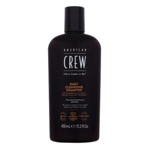 american crew, daily cleansing, shampoo per capelli, per la rivitalizzazione, 450 ml