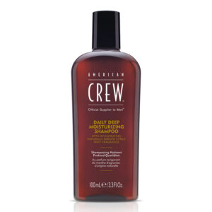 american crew, daily deep moisturizing, vegano, shampoo per capelli, per nutrire, 100 ml