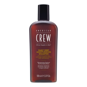 american crew, daily, shampoo per capelli, idratante, 100 ml