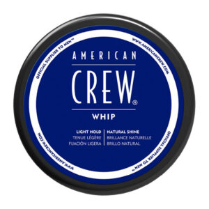 american crew, whip, crema per lo styling dei capelli, tenuta leggera, 85 g