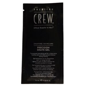 american crew, shaving skincare, idratante, crema da barba, 7.4 ml *campione