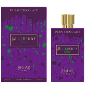 anfar, dubai chocolate blueberry forest, estratto di profumo, unisex, 80 ml