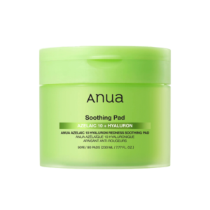 anua, azelaic acid 10, acido azelaico 10 + ialuron, lenitivo anti arrossamento, pad peel off, 90 pz