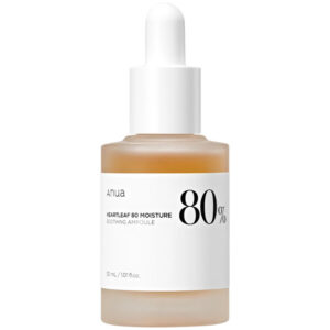 anua, heartleaf 80%, calmante, siero, per il viso, 30 ml