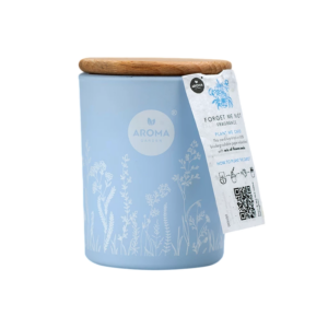 aroma home, forget me not, candela profumata, 150 g