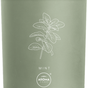 aroma home, mint, candela profumata, 150 g