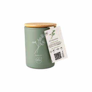 aroma home, parsley, candela profumata, 150 g