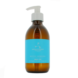 aromatherapy associates, revive morning, rinfrescante, olio per il corpo, 240 ml