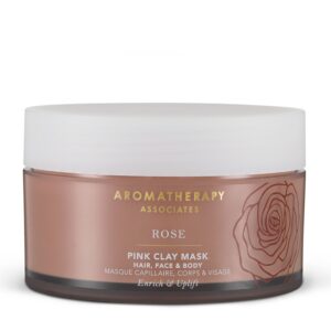 aromatherapy associates, rose, oli essenziali, elimina le impurità, maschera di argilla, 200 ml *tester