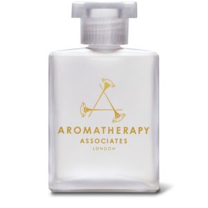 aromatherapy associates, support breathe , oli essenziali naturali, fresco, legnoso e pungente, ammorbidimento, olio da bagno, 55 ml *tester